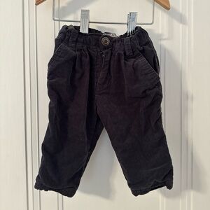 Wheat navy corduroy pants 6M